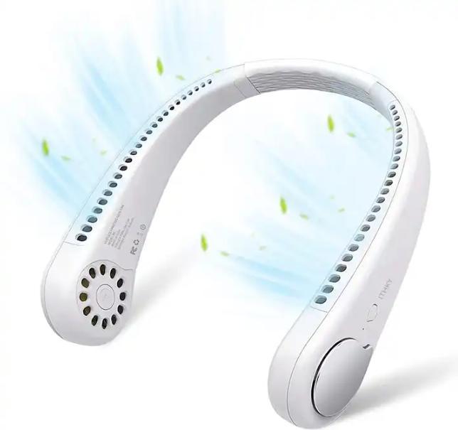 Portable Neck Air Conditioner Fan – Hands-Free Cooling with 12H Battery Life