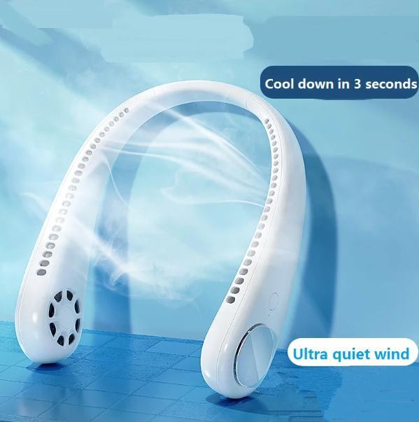 Portable Neck Air Conditioner Fan – Hands-Free Cooling with 12H Battery Life