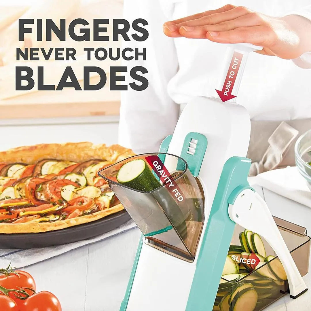 Multi-Function Food Cutter – 4-in-1 Vegetable Slicer & Chopper