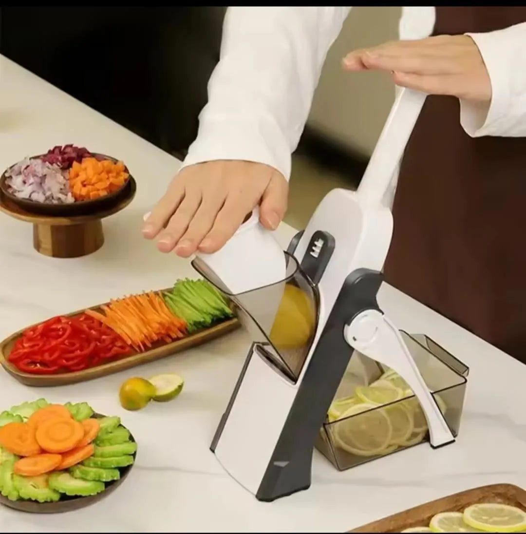 Multi-Function Food Cutter – 4-in-1 Vegetable Slicer & Chopper