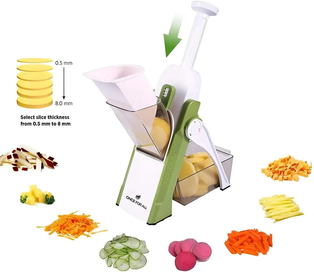 Multi-Function Food Cutter – 4-in-1 Vegetable Slicer & Chopper
