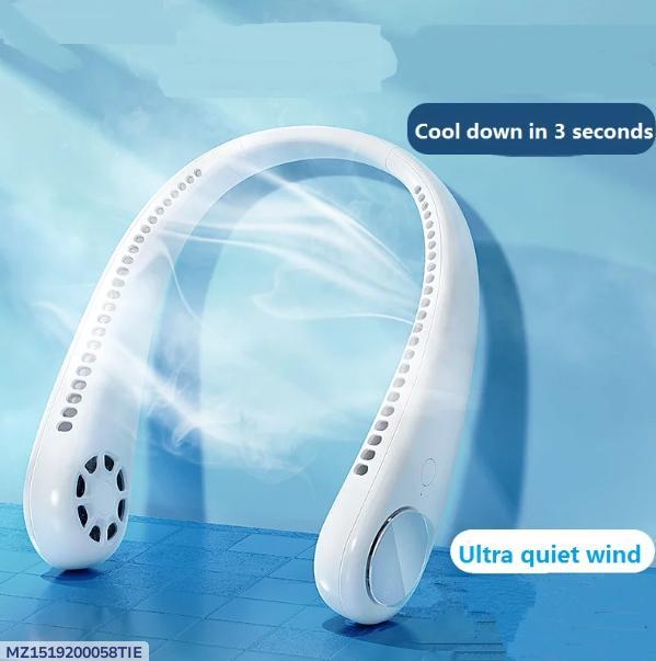 Portable Neck Air Conditioner Fan – Hands-Free Cooling with 12H Battery Life